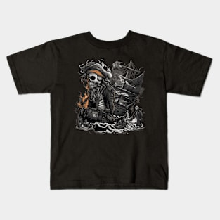 Pirate Ghost Kids T-Shirt